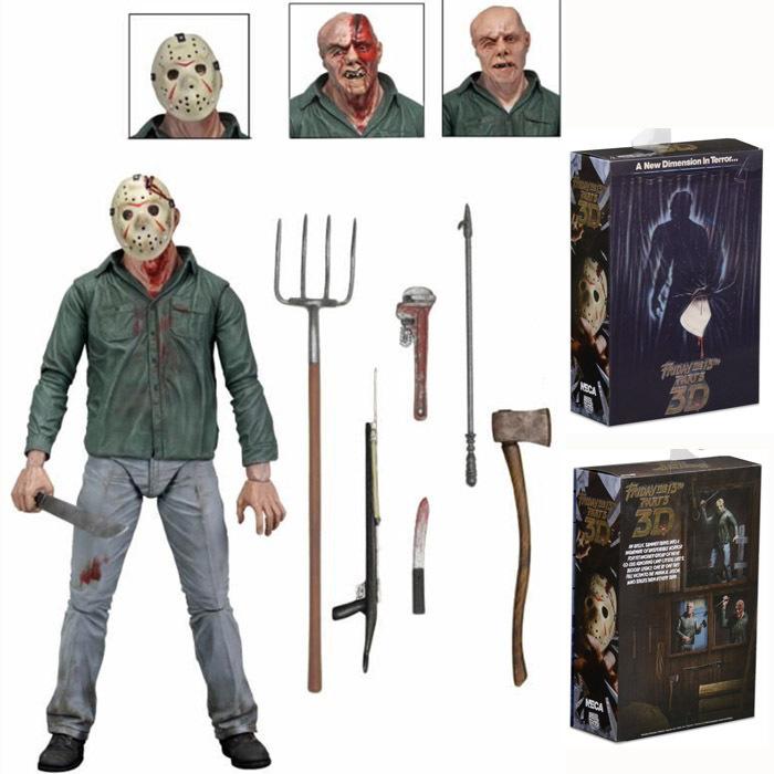 NECA Friday the 13th 30th Anniversary Deluxe Jason Action Figure, 7-Inch Scale with Accessories