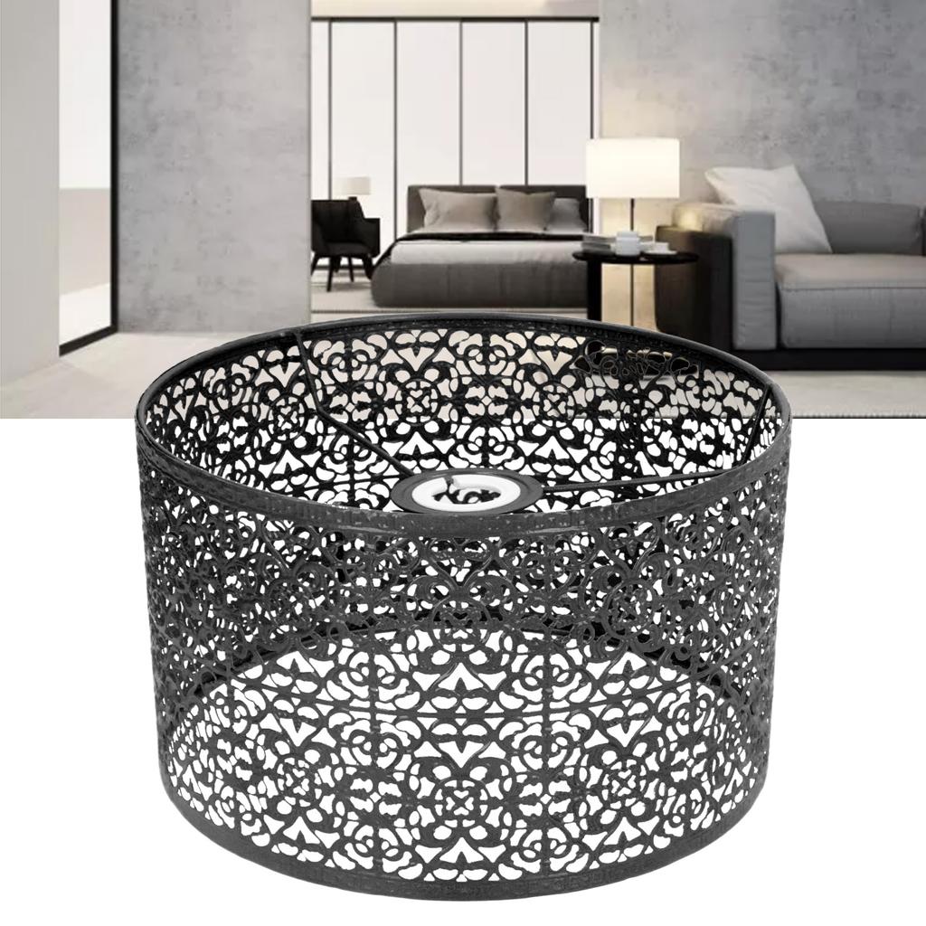 Lamp Shade Hollow Out Metal Lampshade E27 E14   Use Good Heat Dissipation Exquisite Lamp Cover