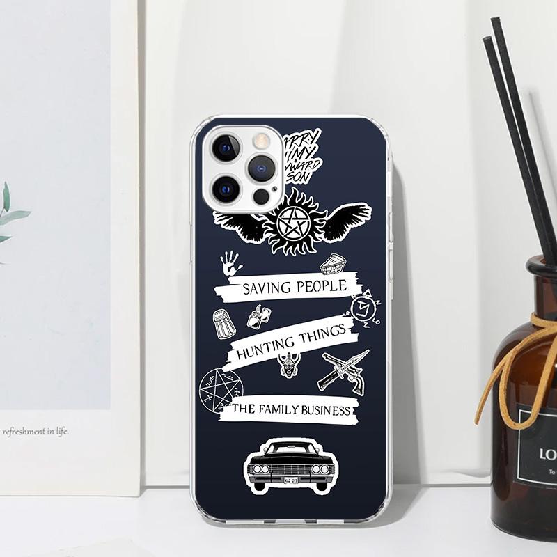 Babaite Supernatural SPN Dean And Sam Phone Case For Iphone 17 Air 16 15 Plus 16E 14 Pro Max 13 Mini 12 11 7 8 SE Fundas Soft Ba