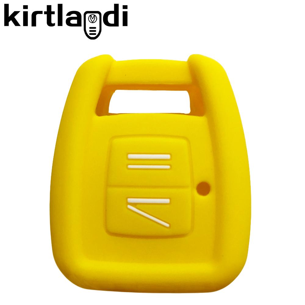 Silicone Key Cover Shell Remote Car Key Case for Opel Astra G Zafira FRONTERA B Vectra 2/3 Button Key Protection Jacket Cap Fob