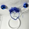Star Headband Disco Photo Props Fun Headband Party Blingbling Karaoke Party Hair Hoop Tinsel for Christmas Stage