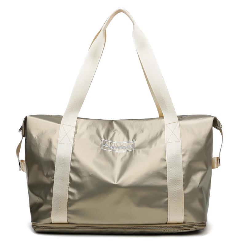 Li Shen Expandable Dry Wet Separation Gym Duffel Bag Large 45-55L