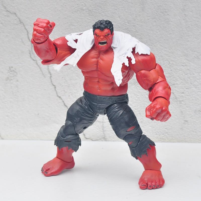 Avengers Retro Series Red Hulk Limbs Joint Movable Action Figure Statue Collectible Model Toys Surprise Souvenir Gift