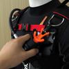 Scuba Octo Holder with Black Plastic Clip Diving 2nd Stage Breathing Regulator Keeper Octopus Retainer Clip Scuba Dive Mouthpiece Retainer