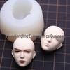 Q Version Universal Silicone Face Mold Lightweight DIY Clay Mold