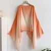 Travel Vacation Photo Summer New Chinese Sunscreen Shawl Women Thin Temperament Cape Cape Gradual Change Women