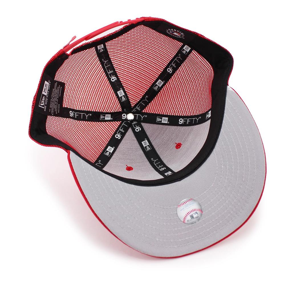 [New Era] Mesh Cap LP9FIFTY Philadelphia Phillies MLB TRUCKER MESH CAP RED PHILADELPHIA PHILLIES LOW PROFILE SNAPBACK [Used]