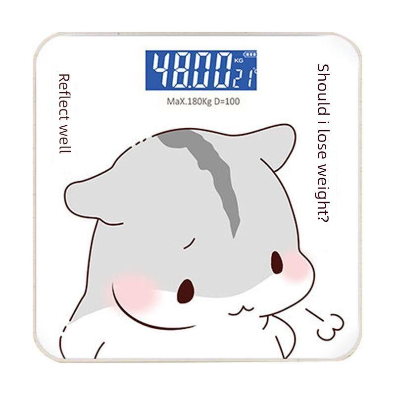 Accurate USB Rechargeable Electronic Weighing Scale, Accurate Home Health Scale, Human Body Scale, Adult Weight Loss Weighing Scale