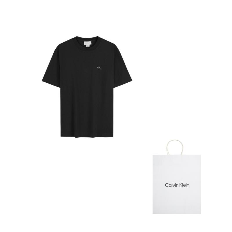 Calvin Klein logo-embroidered T-shirt 4RC275G