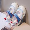 Girls' sports shoes, new summer model, single mesh breathable children's casual sandals for older kids and toddlers Children's single