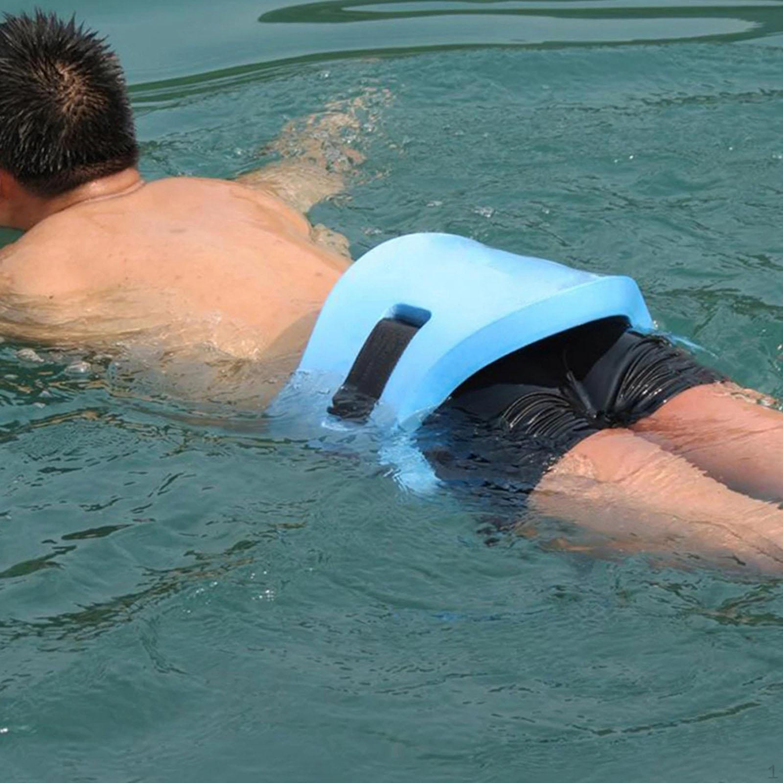 

Swimming Waist Belt, Swim Training Kick Board EVA Float Learning Gear Adjustable Buoyancy