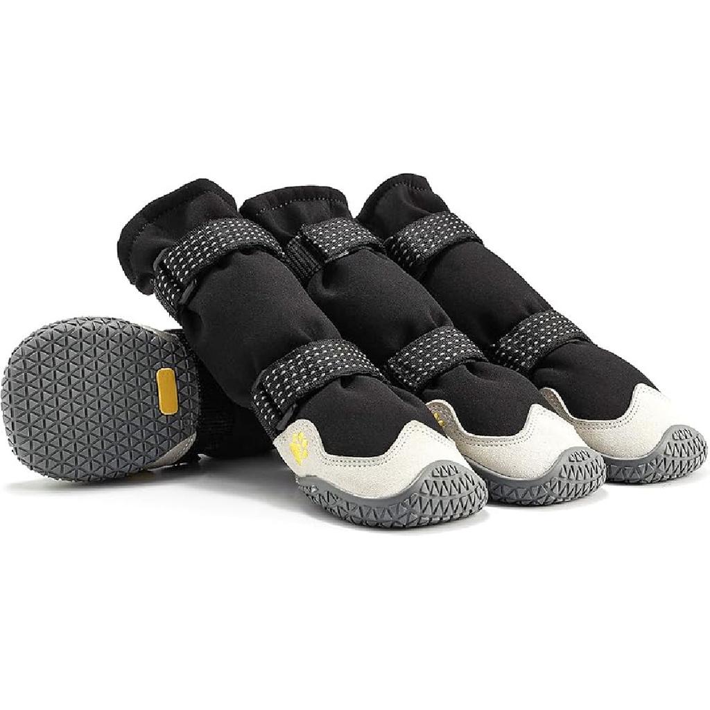 Enjoying Dog Boots for Small Medium Large Dogs, Size 7, Adjustable Dog Boots for Winter Hiking, Anti-Slip Dog Booties for Summer Hot Pavement,