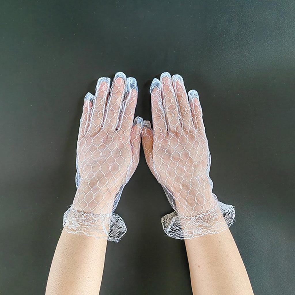 Evening Dress Gloves for Women Lady Full Finger Gloves Prom Accessory Flapper Gloves 1920s Stretchy Gloves