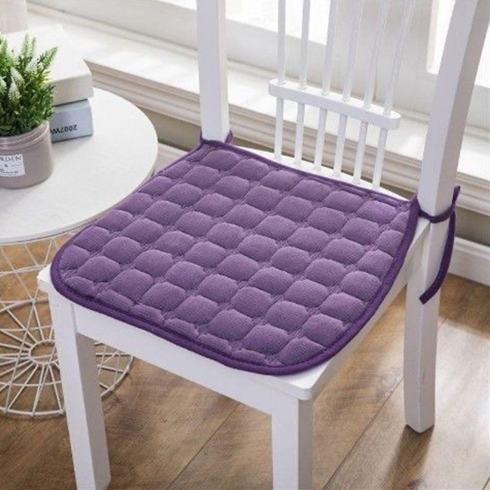 45x45cm Dining Chair Pad Soft Padding Tie On Cushion New Chair Seat Cushion Kitchen Chairs