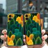 Colorful Tropical Forest Leaves Trees Hand Printed Phone Case For iphone 7 8 Plus SE 2020 11 12 13 14 Pro Max X XS XR Back Cover
