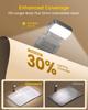 Glocusent Retractable Reading Light for Bedtime Reading, 5 Brightness Levels, 3 Color Options, Sleep Aid Function, 304560 Minute Timer, USB