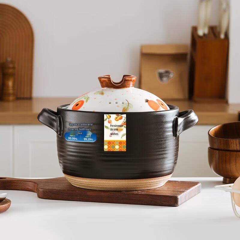 CHOFOREN Hand-Painted Antibacterial Ceramic Stew Pot