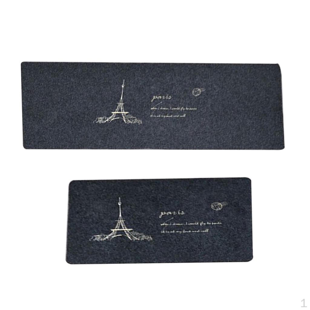 

Home Kitchen Bathroom Bedside Mats Washable Iron tower