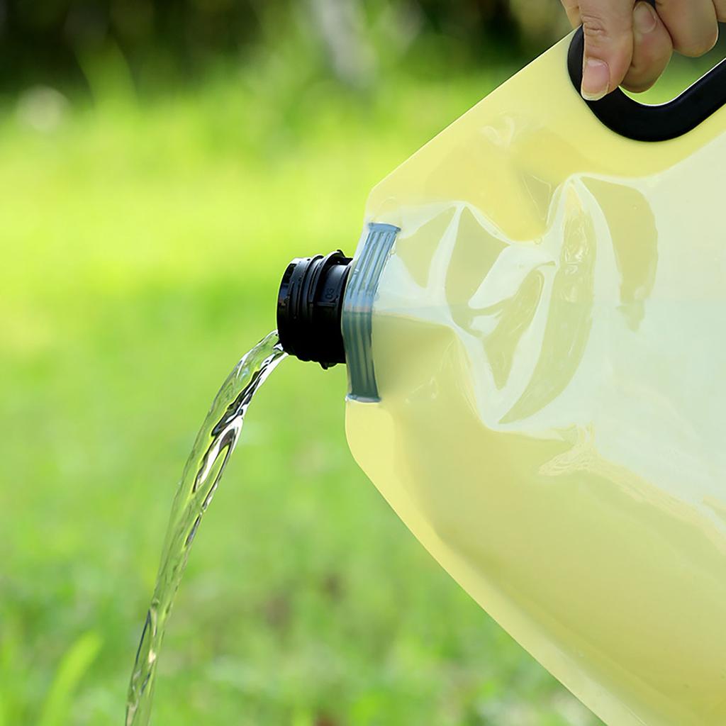Outdoor Mini Folding Water Bag Camping 8L/5L Large Capacity Portable Water Bag Thickened Soft Food Grade Water Storage Bag
