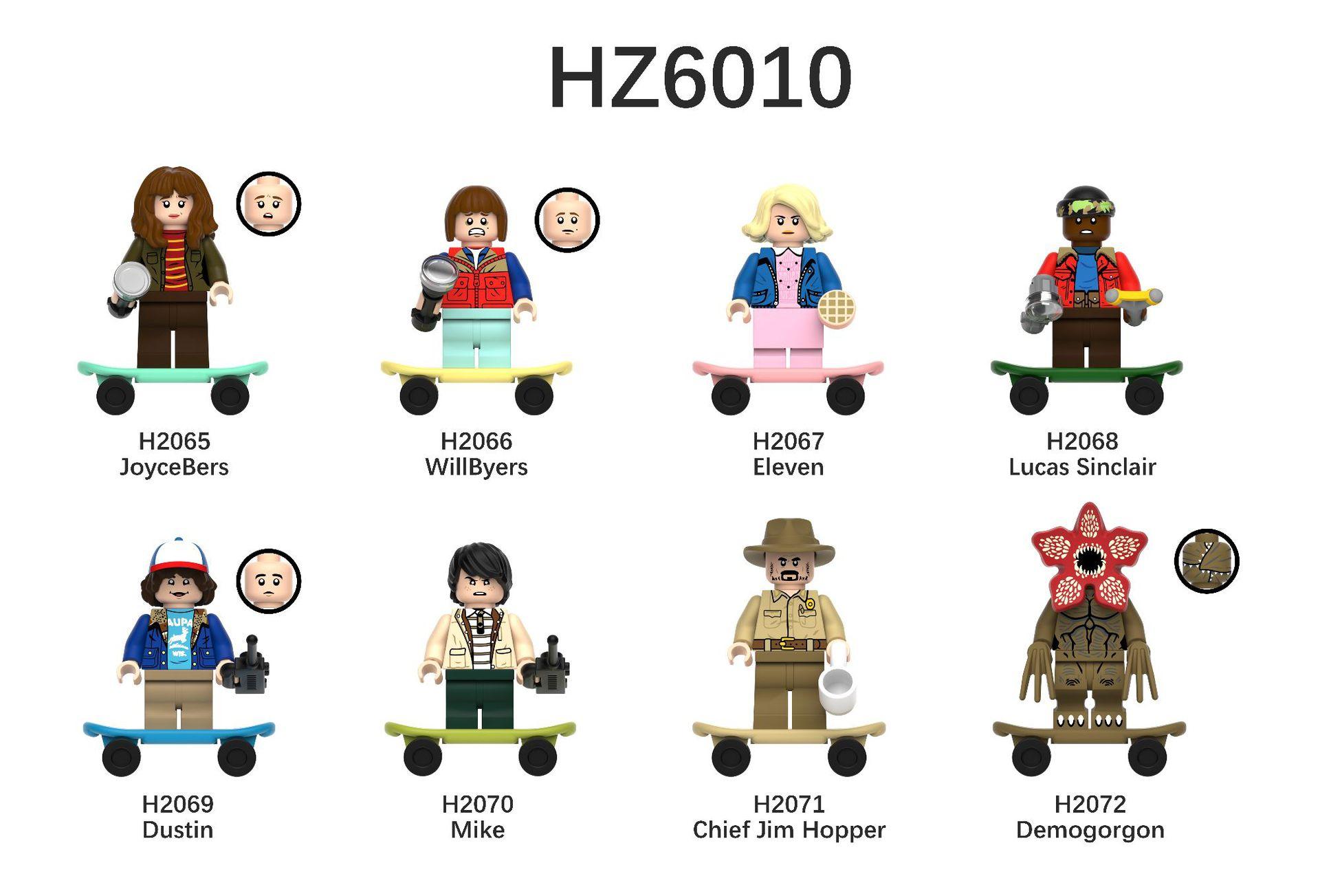 Stranger Things konstruktori Mini figūriņas 16