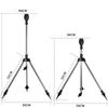 360 Rotary Irrigation Tripod Lawn Garden Sprinkler Telescopic Support Sprinkler Head On Tripod