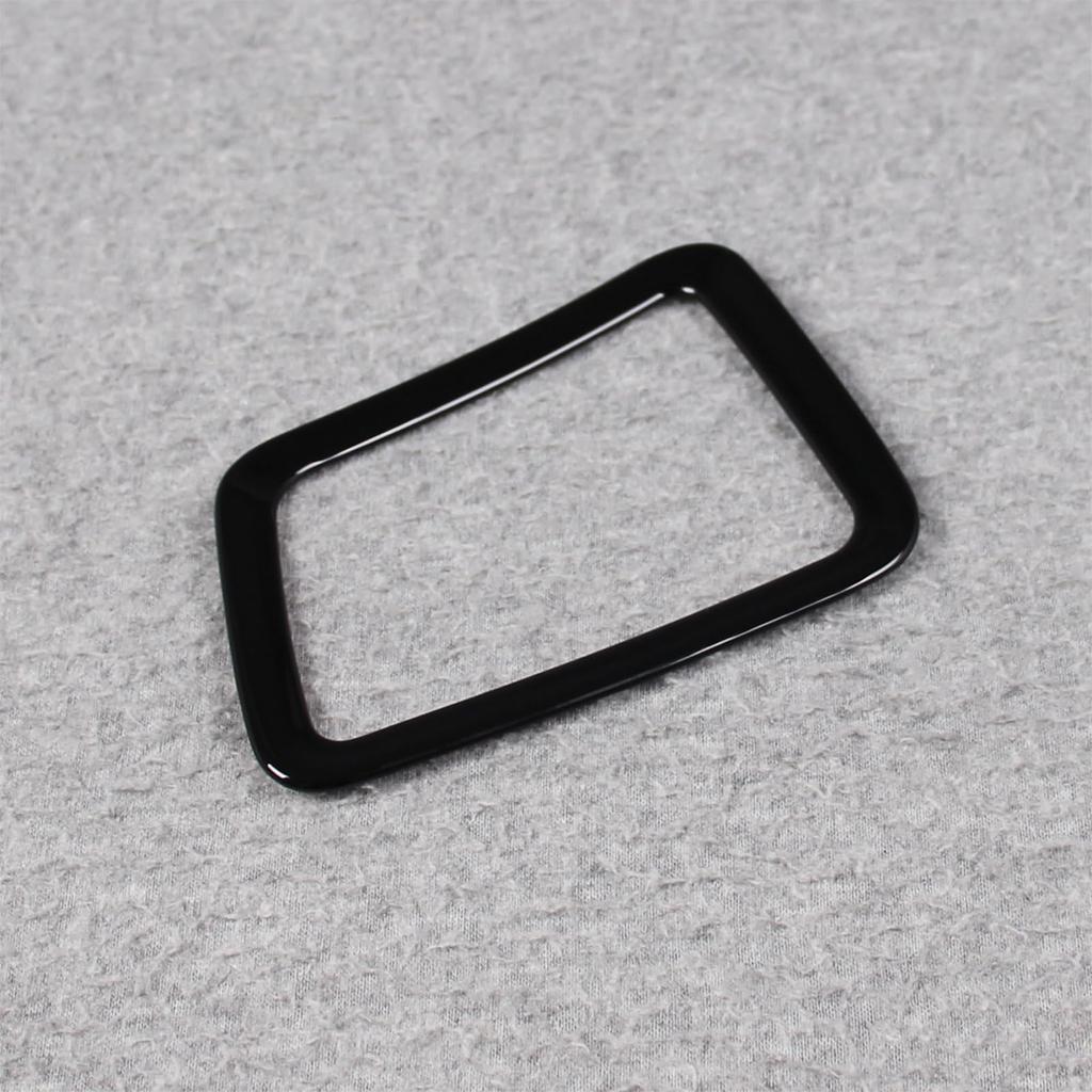RUIQ Toyota New Prius 60 Series Dedicated Interior Front Upper Air Conditioning Ring Garnish Air Vent Panel (Piano Black)