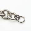 Used  bracelet MONET metal 18.4g Silver heart