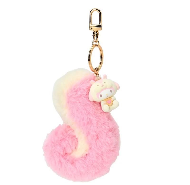 Sanrio My Melody Keychain (Fluffy Squirrel) Japan NEW Sanrio Characters