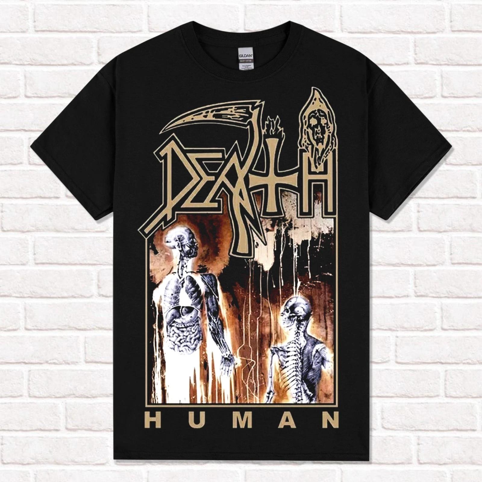 Футболка Death  Human . Прогрессивный флоридский дэт-метал M