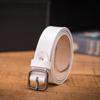 Elegant Leather Waist Belt Women Slim Design Simple Buckle Formal Use Casual