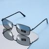 Latest Square Sunglasses Fashionableable Glasses High-Definition Driving for Men High-End Eyeglasses Men Color Changing Eyeglasses