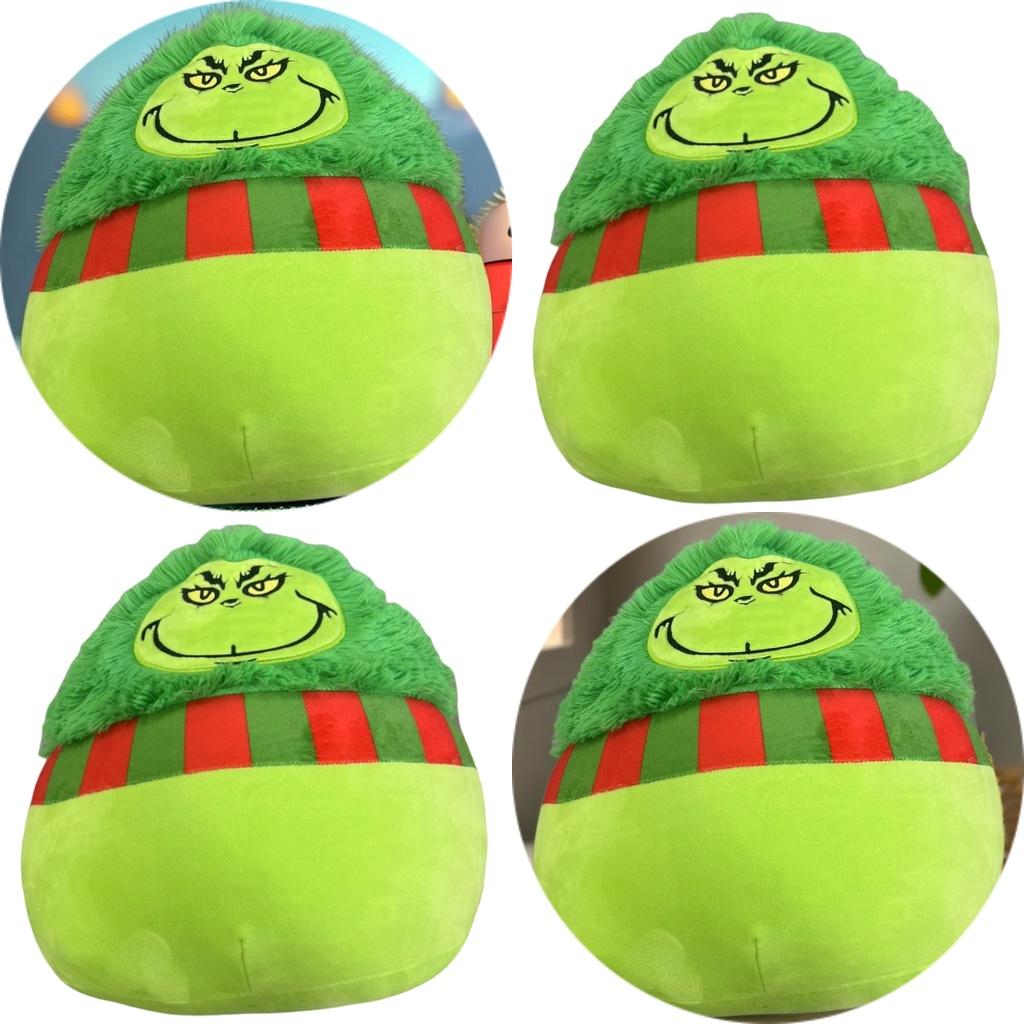 Christmas Grinch Plush Toy Pillow Funny And Adorable Stuffed Animal