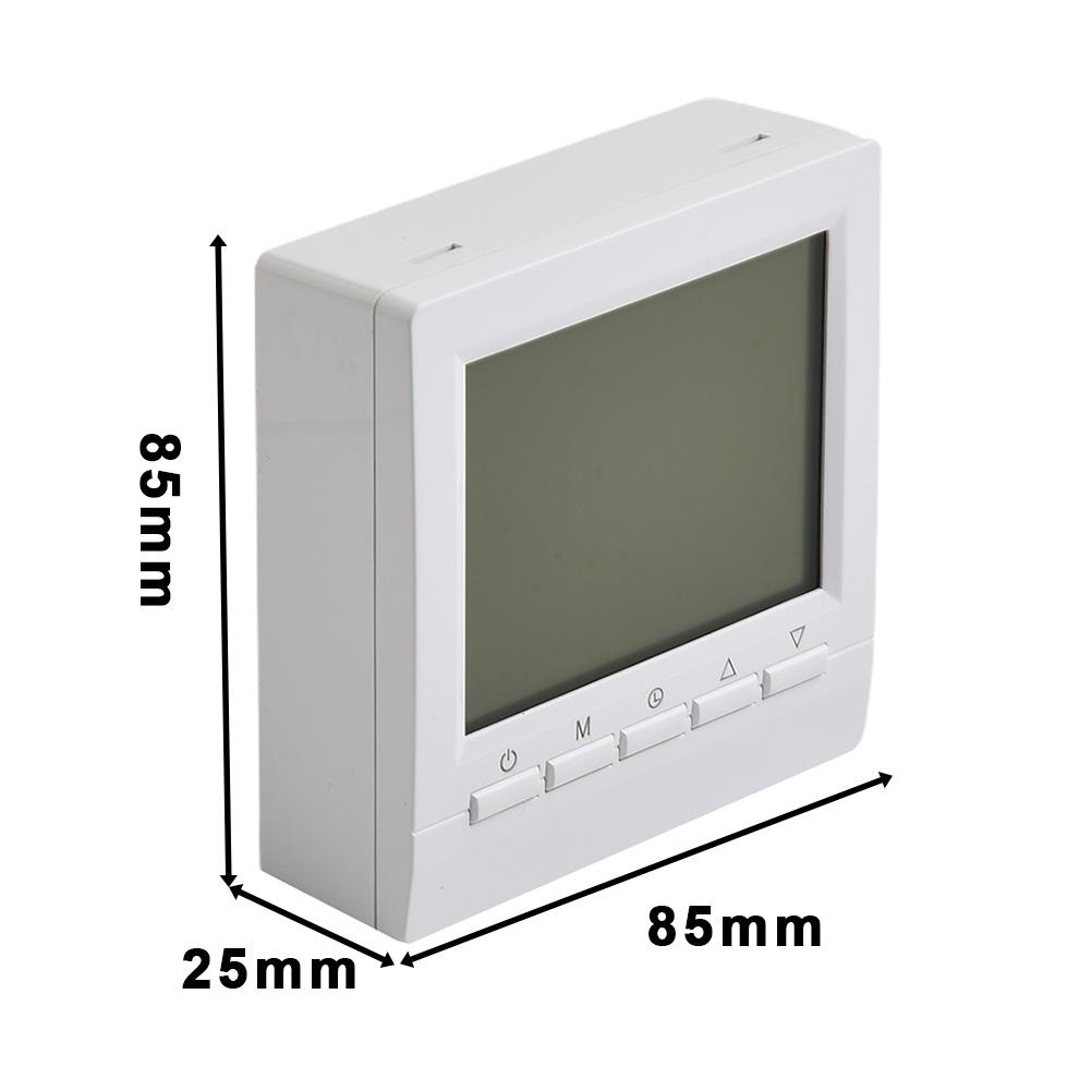 Controller Room Thermostat Battery Type Digital Gas Boiler Thermostat Household Room Temperature Blue Backlight China Mainland