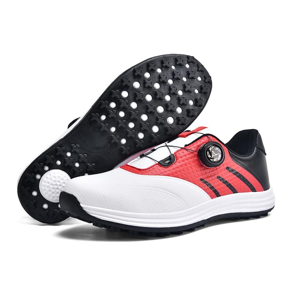 Professionelle, rutschfeste, wasserdichte Golfschuhe mit Noppen und Schnalle, Unisex-Schuhe, leichte Golf-Sneaker