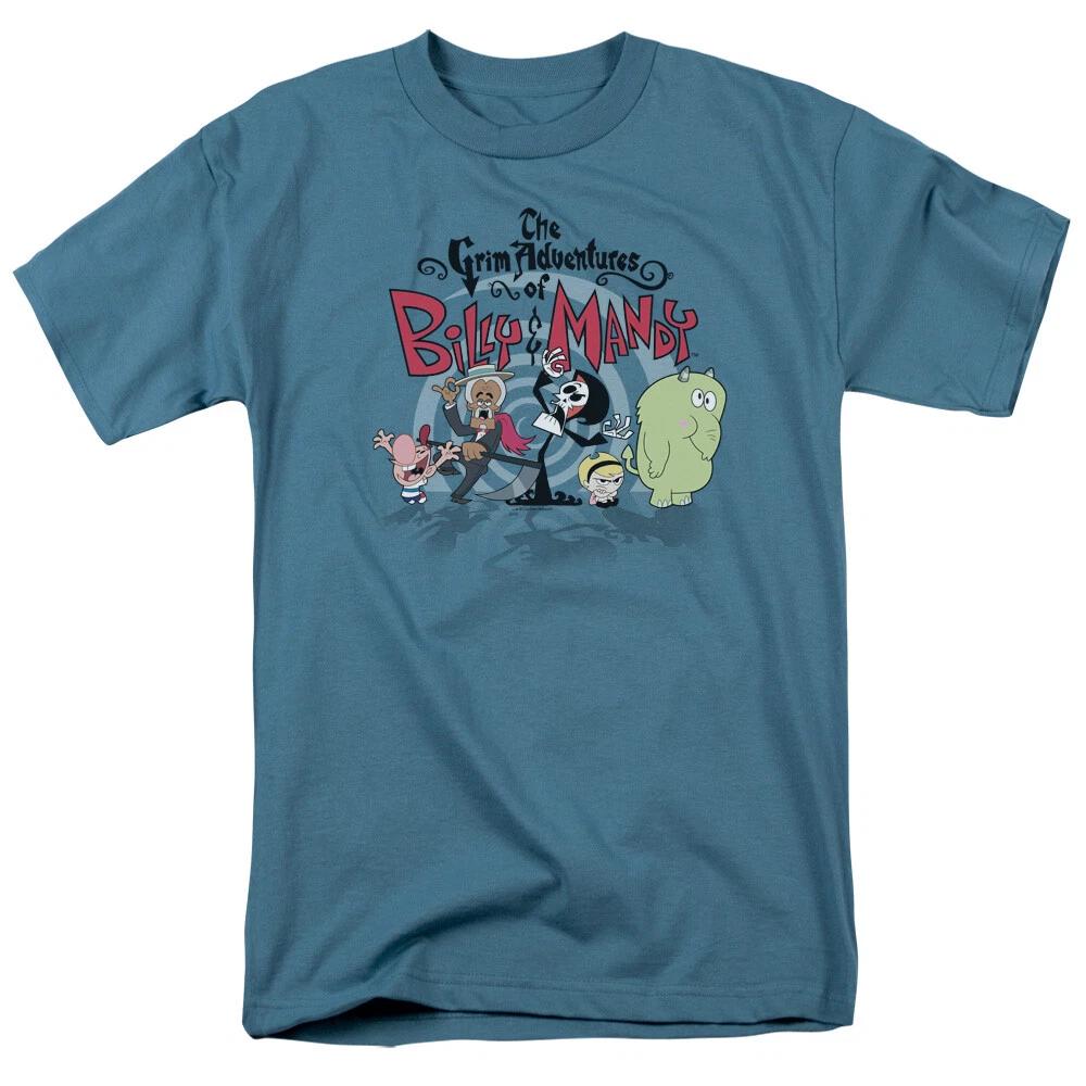 Grim Adventures of Billy & Mandy  Group Shot  T-Shirt - Adult, Child S