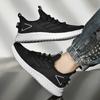 Fashion Sneaker Men Breathable Flat Sports Lace Up Tenis Masculino Outdoor Running Lightweight Mesh Comfortable Running Shoes Large Size