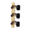 Alice AOS-020B3P 1 Pair Gold-Plated 3 Machine Head Classical Guitar String Tuning Keys Pegs For Guitar Tuning