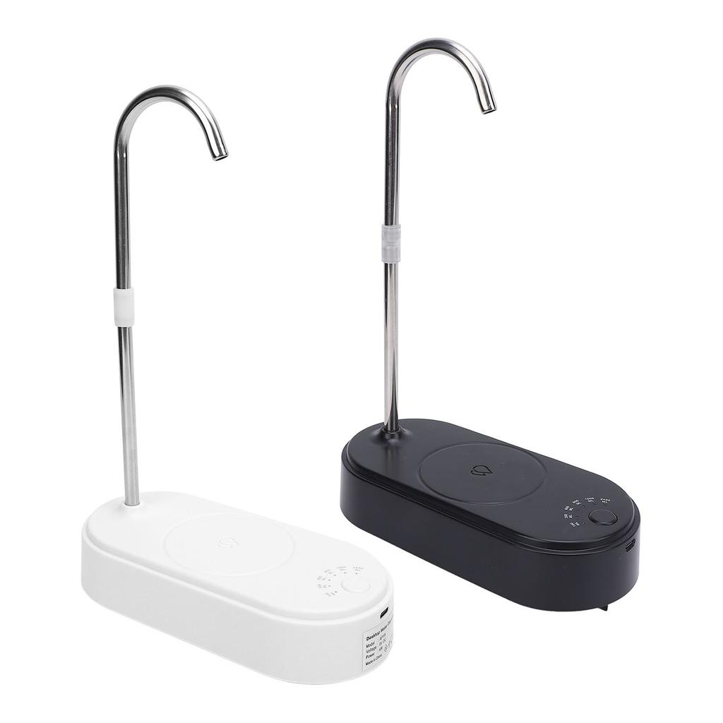 Desktop Water Dispenser with Hose Electric Bottle Drinking Water Pump Tray for Living Room Kitchen B