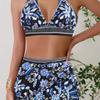 Swimwear Women Swimsuit Push Up Bikini Set High Waist Bathing Suit Beachwear Swimdress Plus Size
