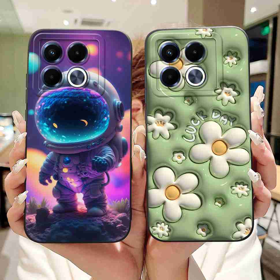 Spring Flower Case For Infinix Note 40 5G Cover Silicone Soft Shockproof Funda For Infinix Note 40 X 40X Note40 Note40X Casing