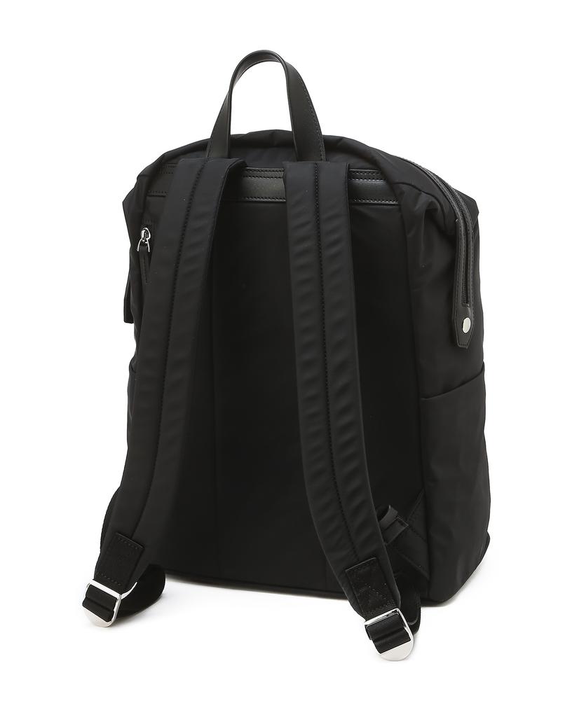 Hazzys Men Acc [Waterproof][Iconic Nylon] Black Solid Nylon Backpack