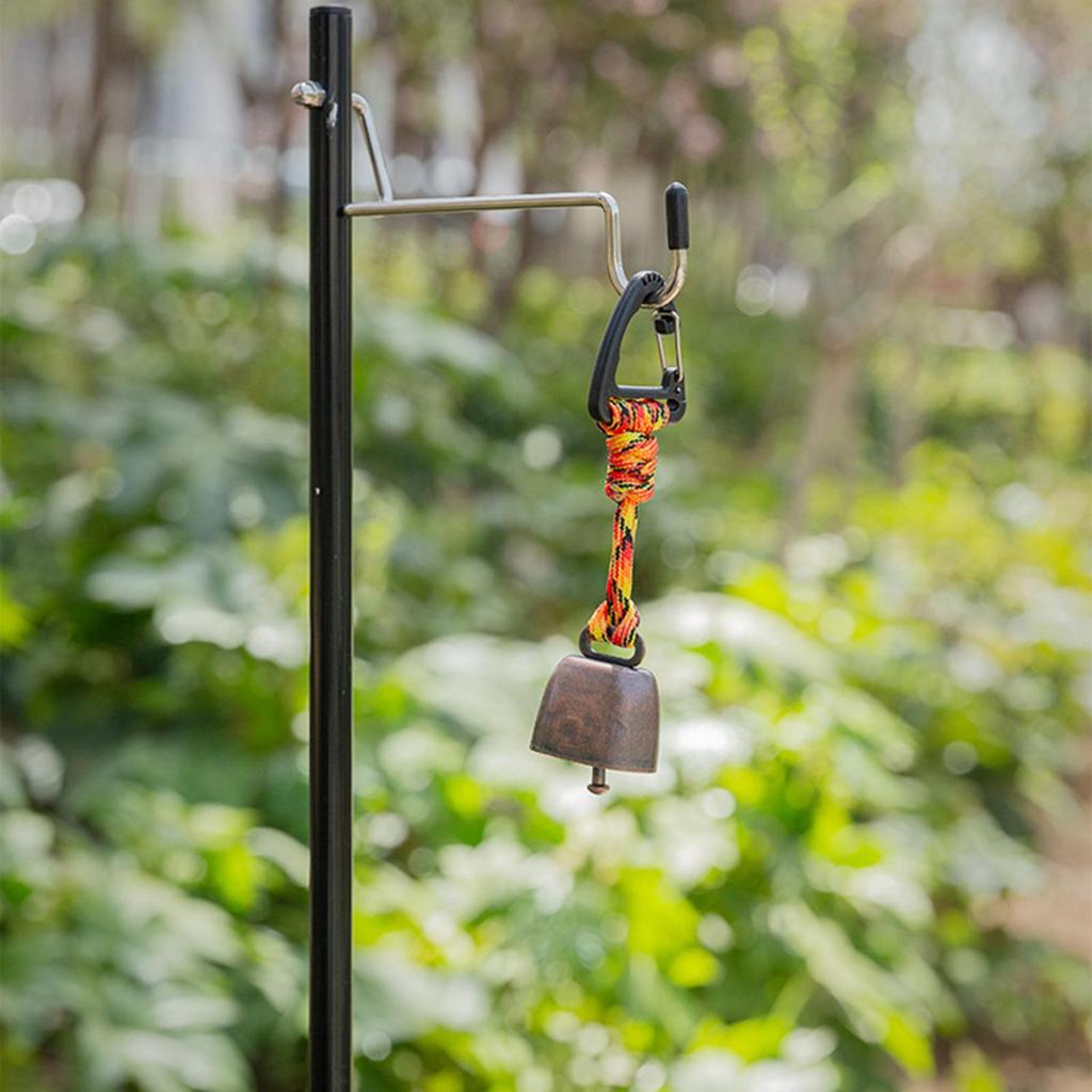 Loud Bear Bell Outdoor Camp Safety Supplies Trekking Safety Bell for Hikers Fishermen Visitors Dog Owners Travelers Hiking Trail