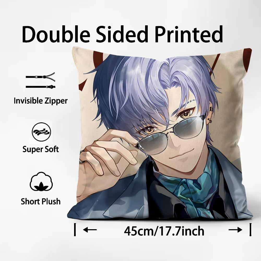 Mr Love Queens Choic Shaw Cushion Cover Plush Fabric Soft DoubleSided Printed Sofa Warm Winter Home Child Gift Pillow Case