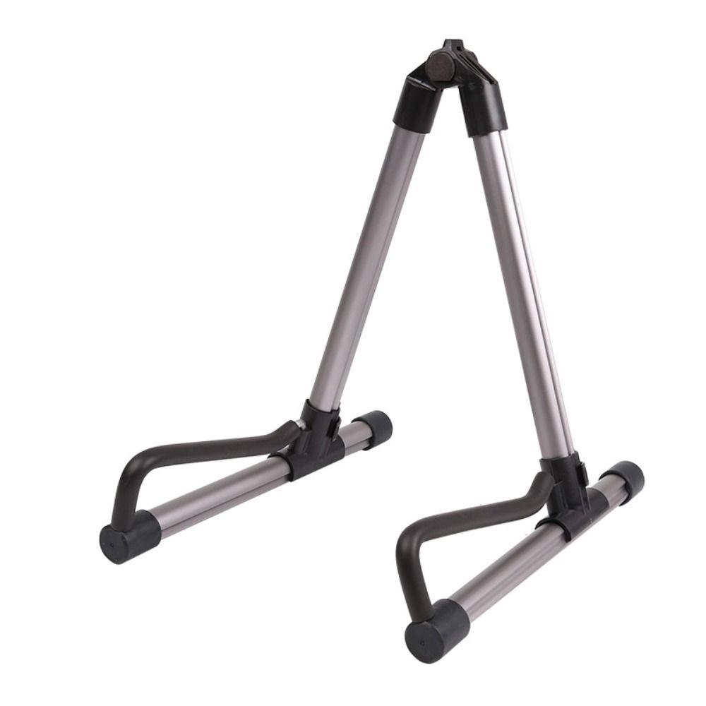 

Aluminum Zinc Zinc Alloy Electric Guitar Stand Removabl Folding Instrument Rack Electric Guitar