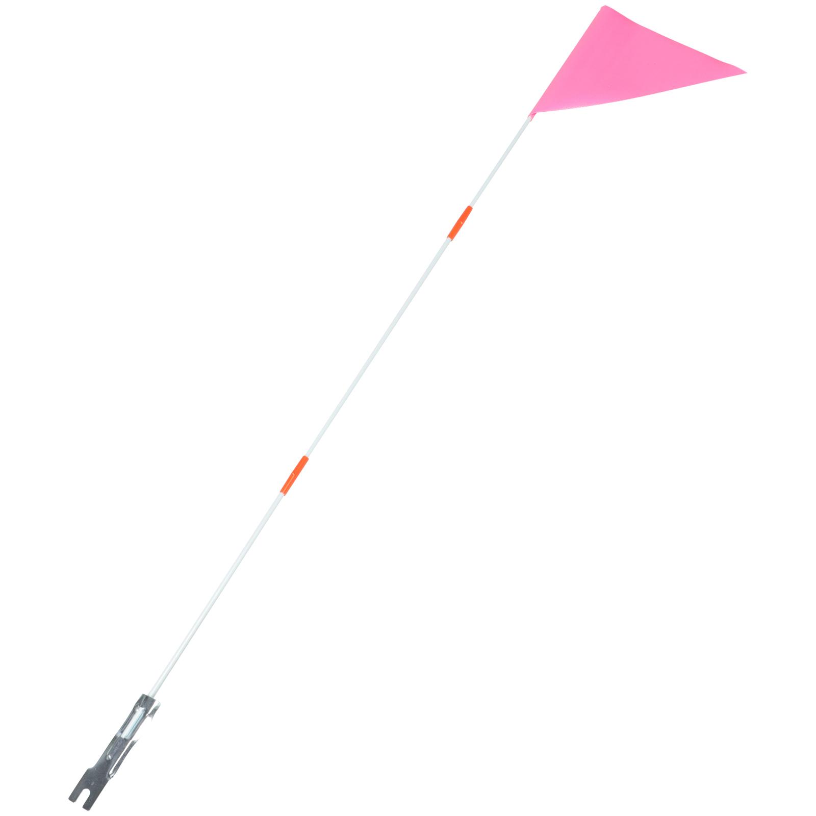 Bike Flag With Pole Adjustable Glass Fiber Flagpole For Bikes Cycling Warning Flags Advertising Home Decor Cycling Tail Flag