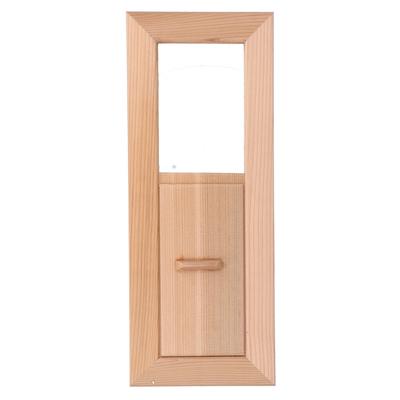 Sauna Havalandırma Deliği Ahşap Dikdörtgen Izgara Havalandırma Ekipmanı Buhar Odası Aksesuarı