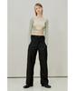 ANOTHERYOUTH Curved Knee Pants - Black