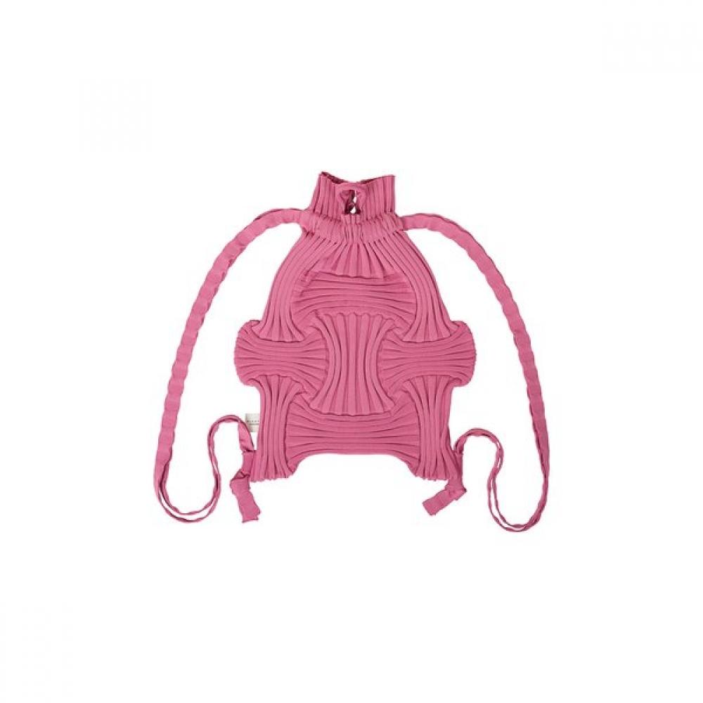 Pleatsmama New Bow Backpack Pink
