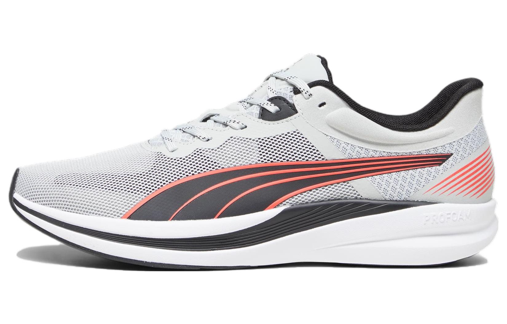 PUMA Redeem Profoam Cushioning Low top Running Shoes Unisex White Orange 377995-12 43