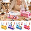Painting Accessories Water Cycle Paint Brush Cleaner, Rinser Washer with Cleaner Dispenser & Palette, Watercolor Acrylic Cleaning Tool